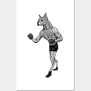 Boxing Boxer Posters and Art